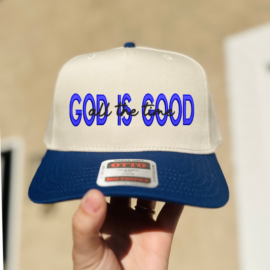 God is Good Embroidered Hat
