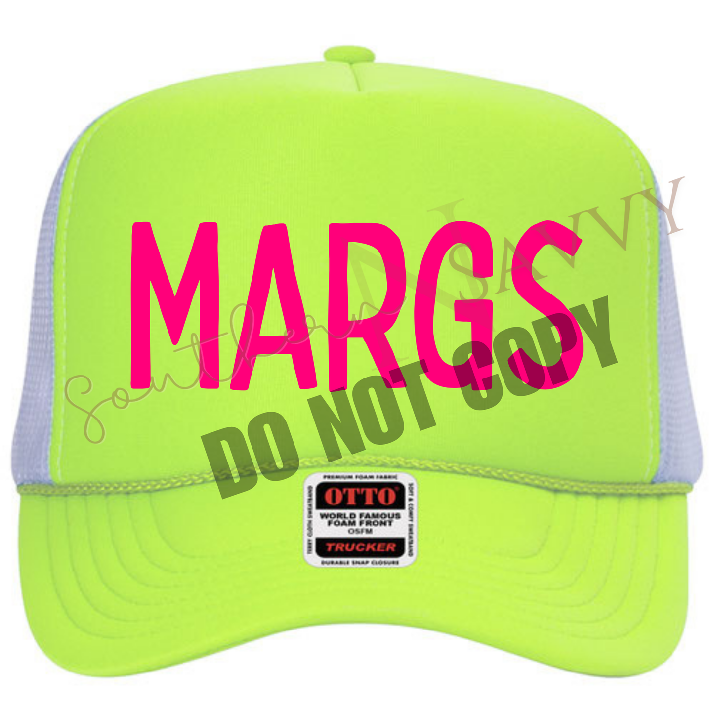 EMBROIDERED Margs Hat