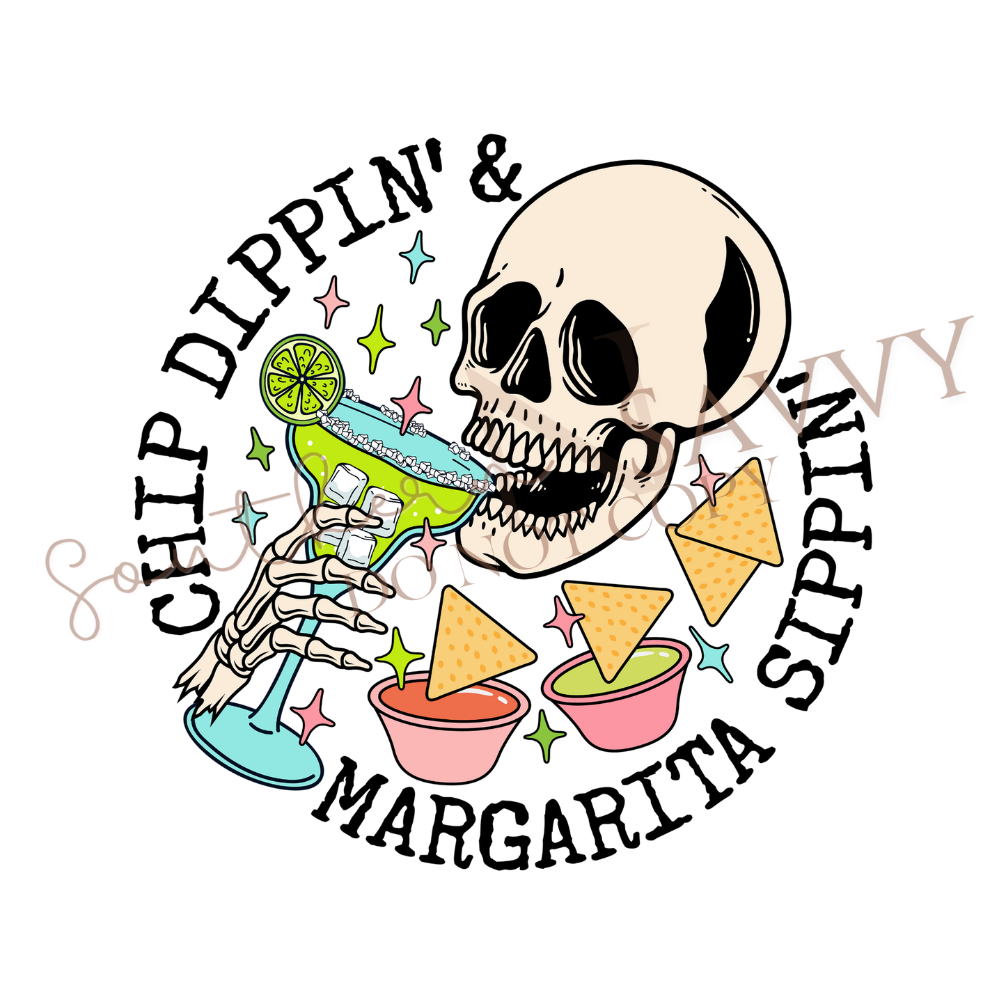 Margarita Sippin UV DTF & DTF