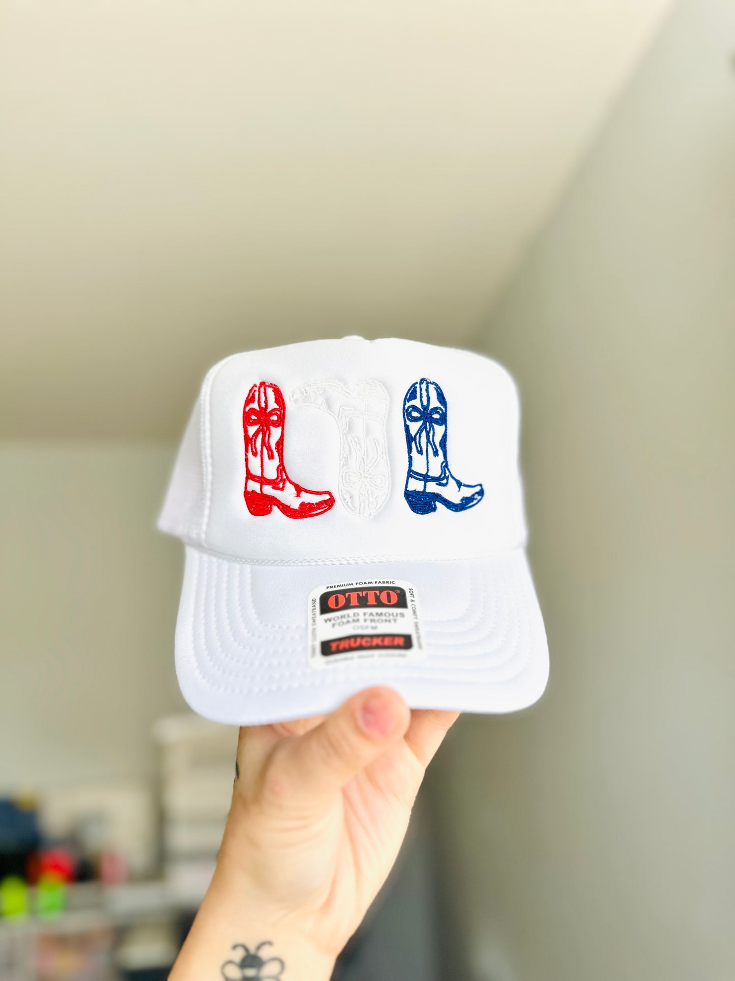 American Boots Embroidered Otto Trucker Hat