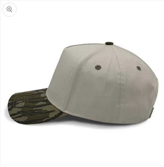 Bottomland Camo Canvas Hat