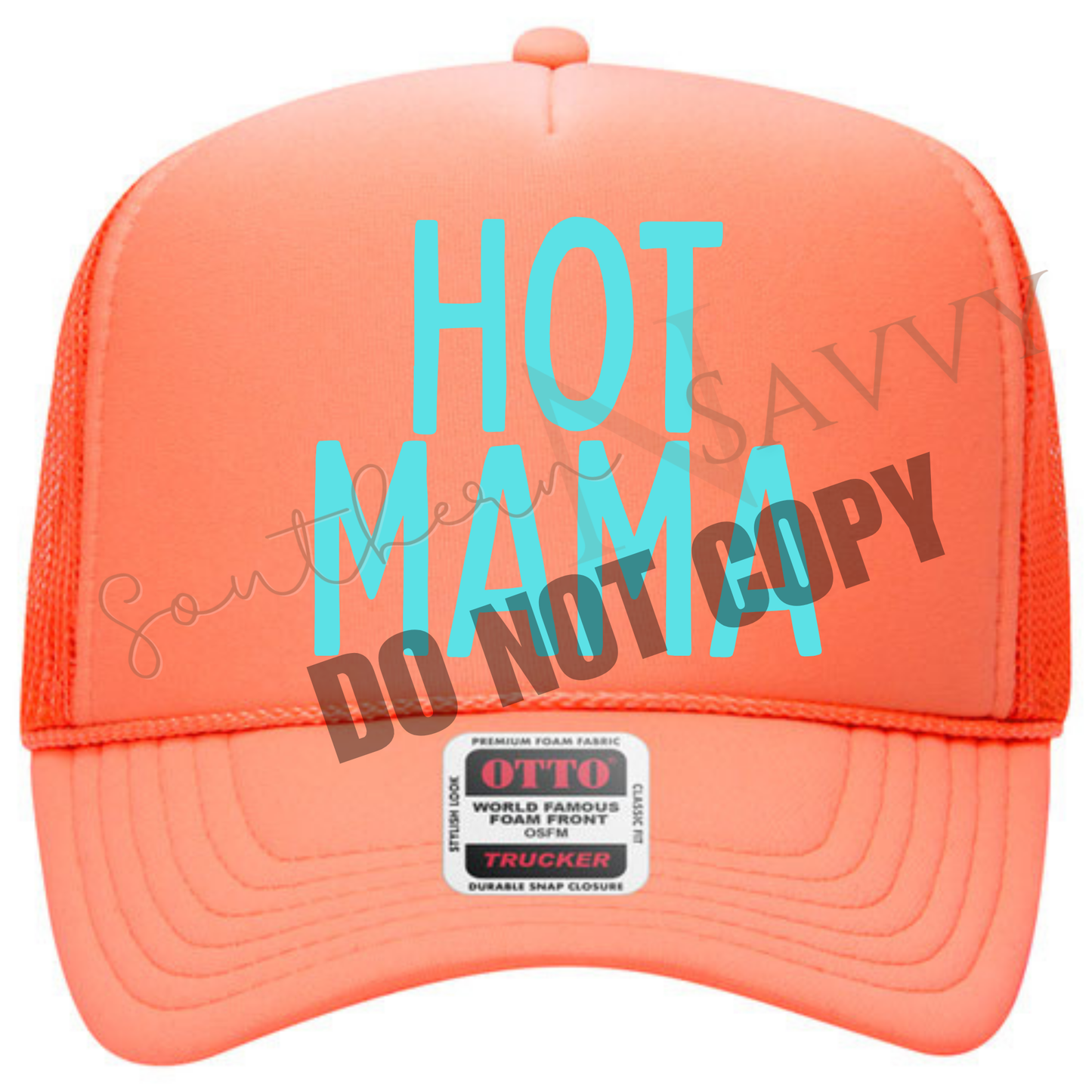 EMBROIDERED Hot Mama Hat