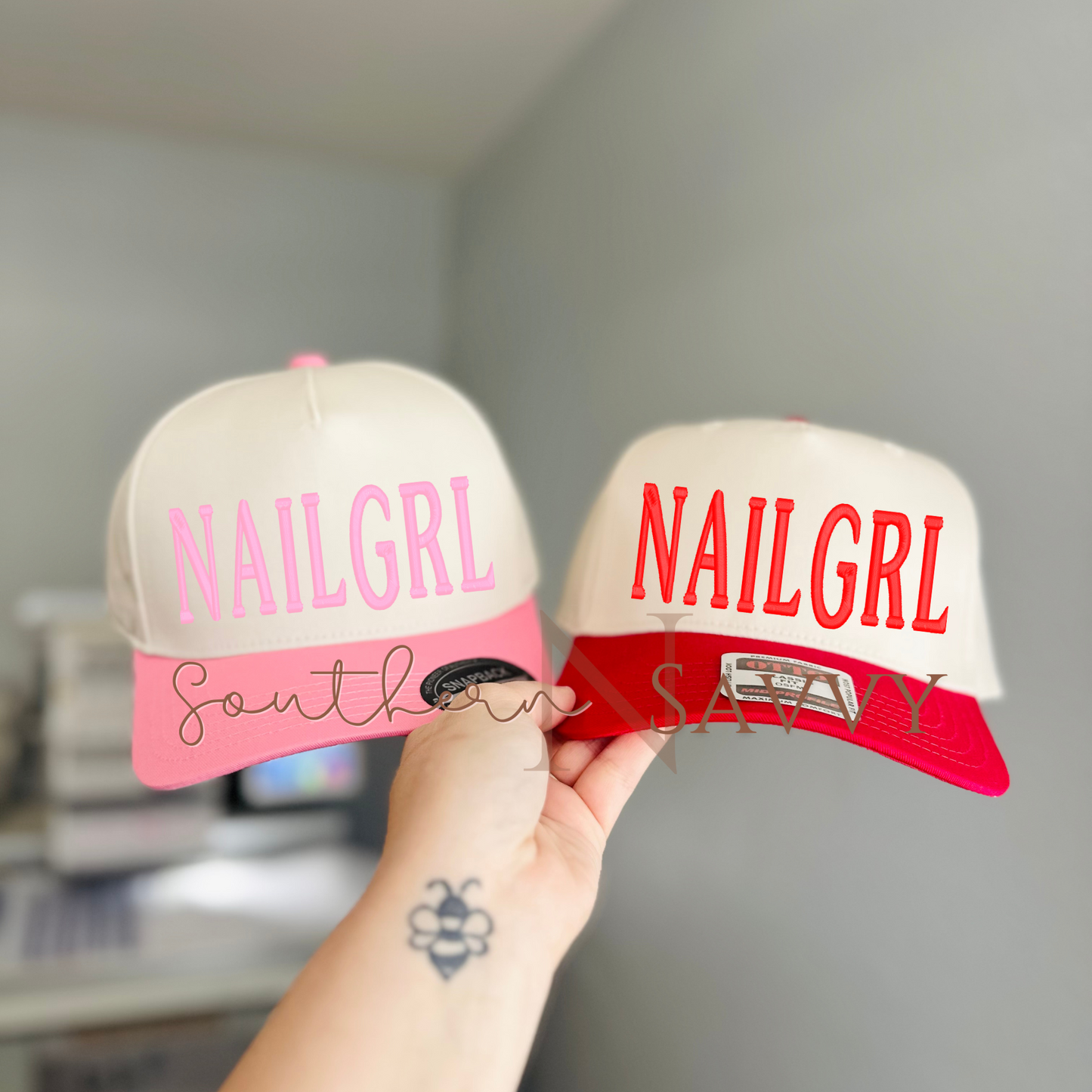 NAILGRL Embroidered Hat