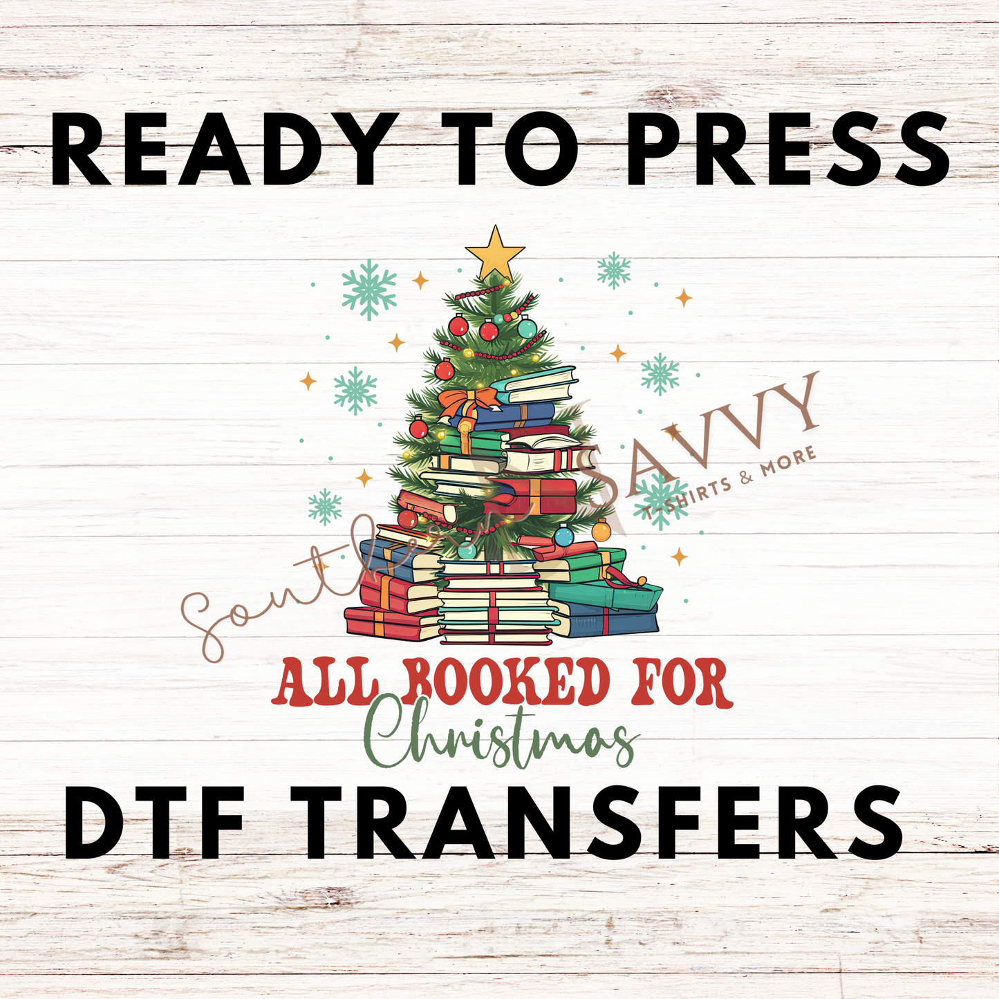 All booked for christmas UV DTF & DTF