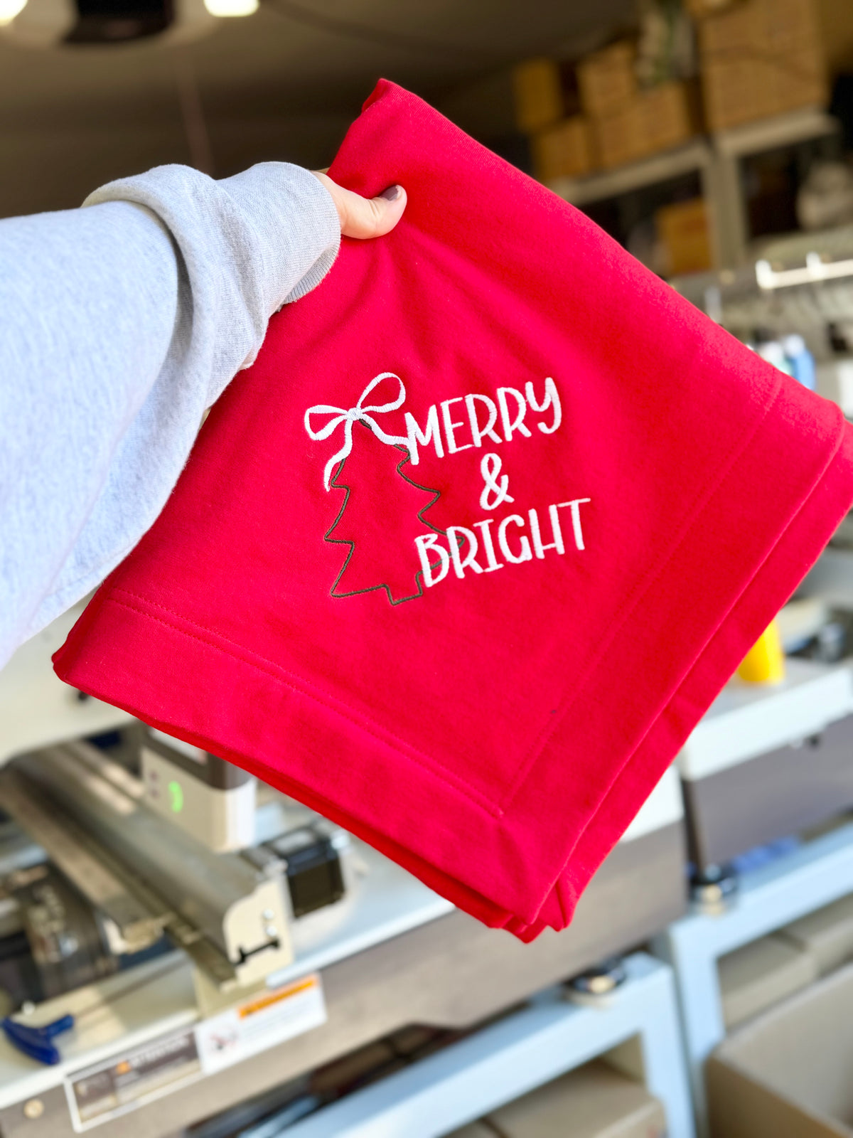 MERRY & BRIGHT BLANKET