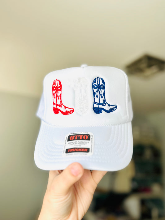 American Boots Embroidered Otto Trucker Hat
