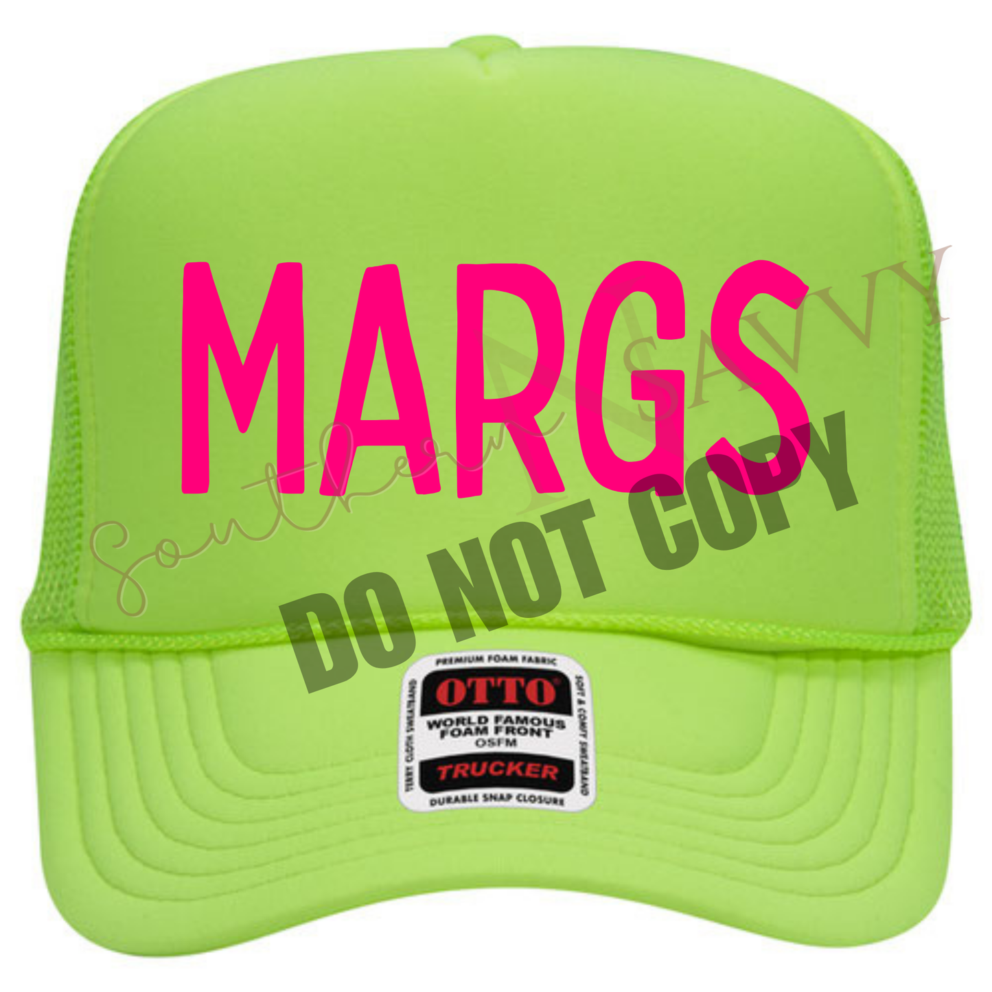 EMBROIDERED Margs Hat