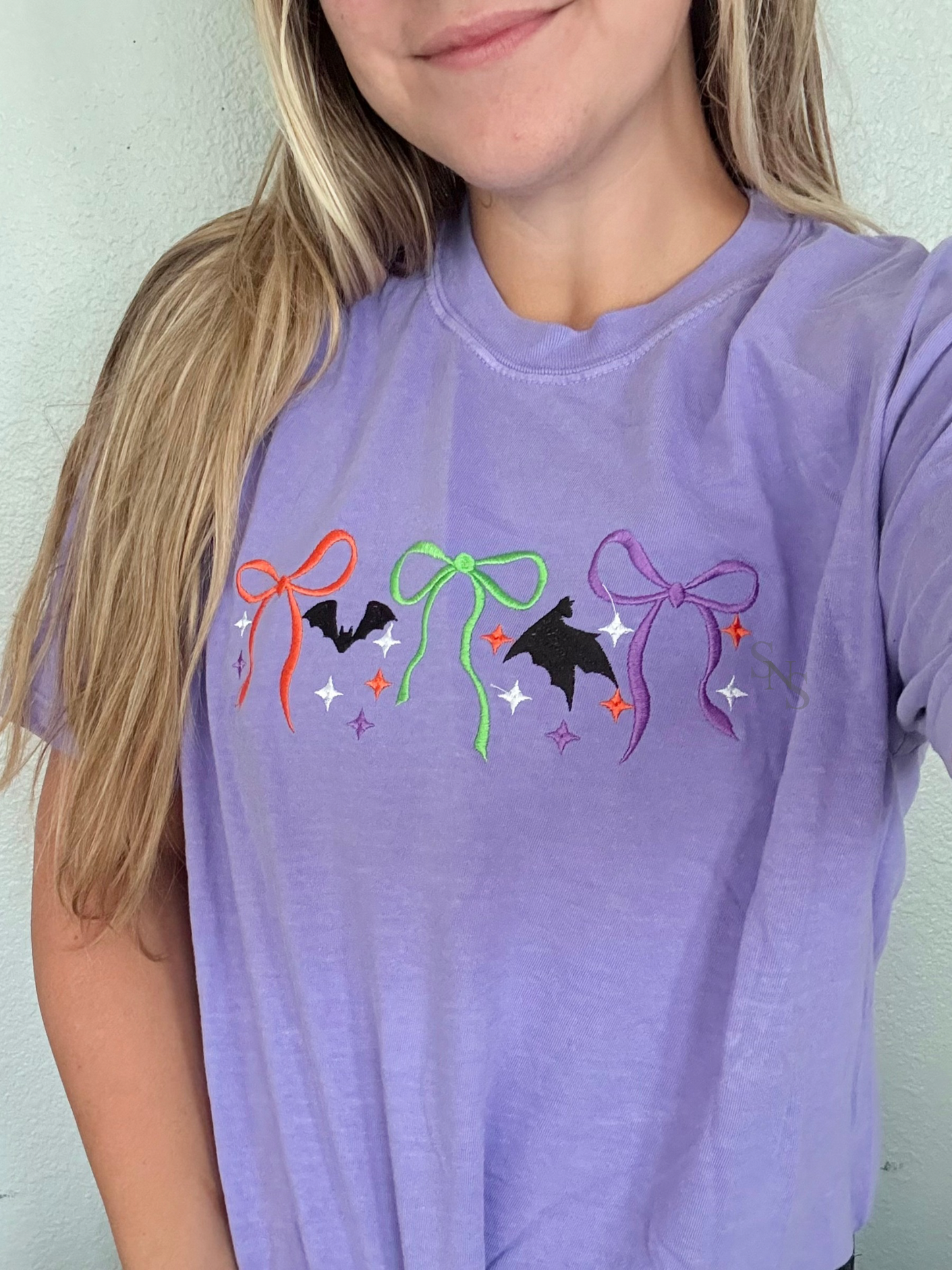 Framed Spooky Season Embroidered Shirt