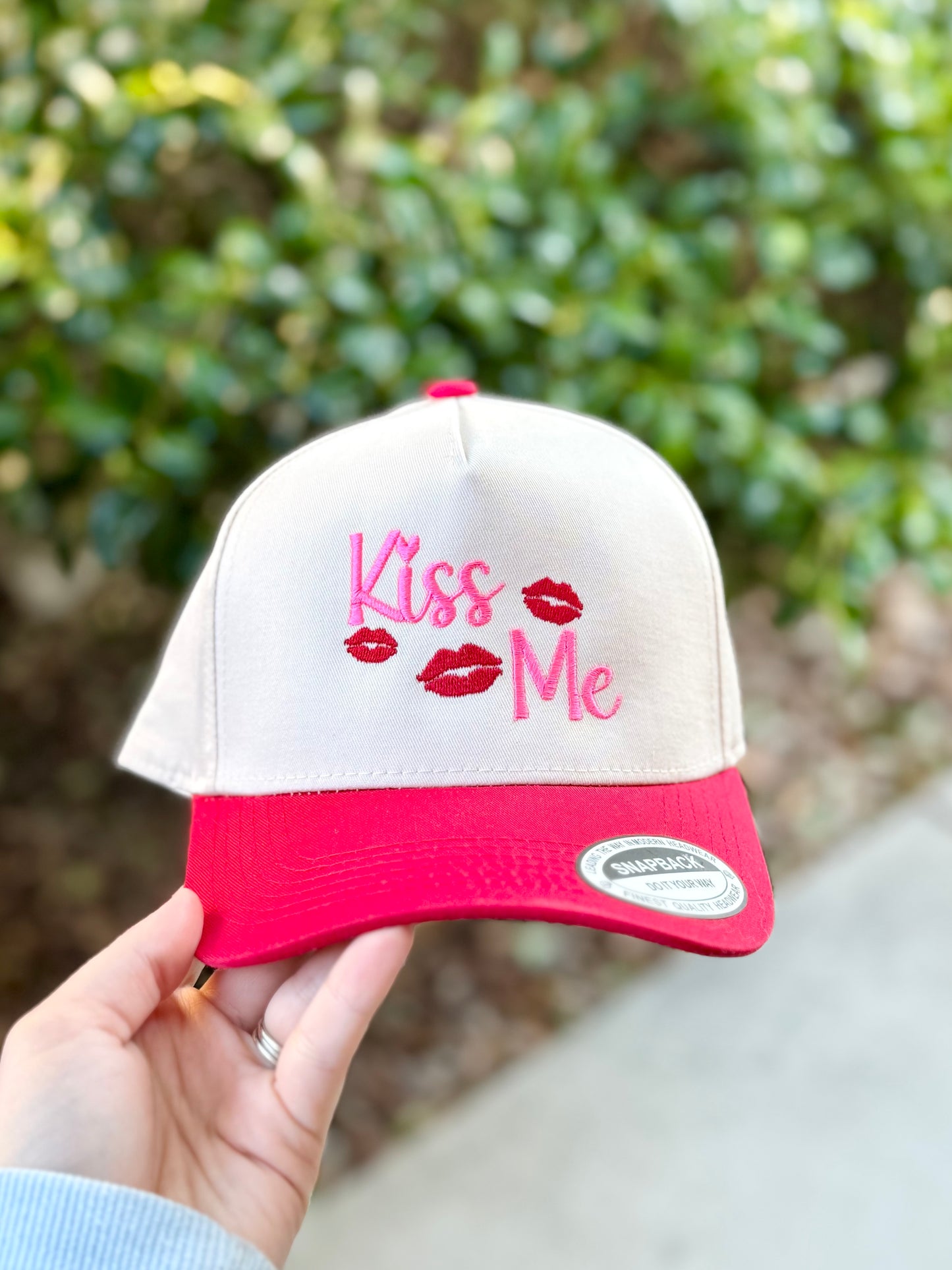KISS ME | Embroidered Hat