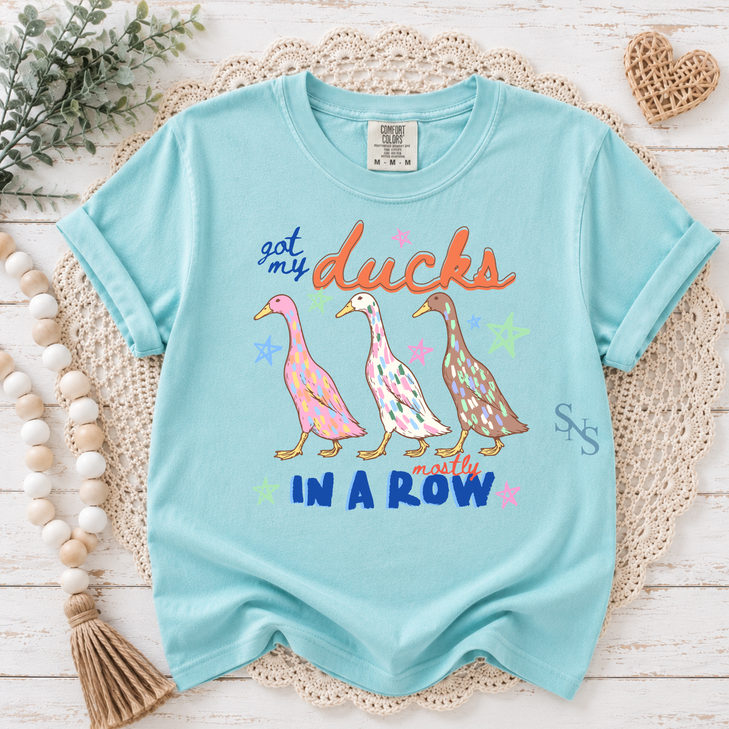 Got My Ducks In a Row | T-shirt or Sweatshirt DTF Printed