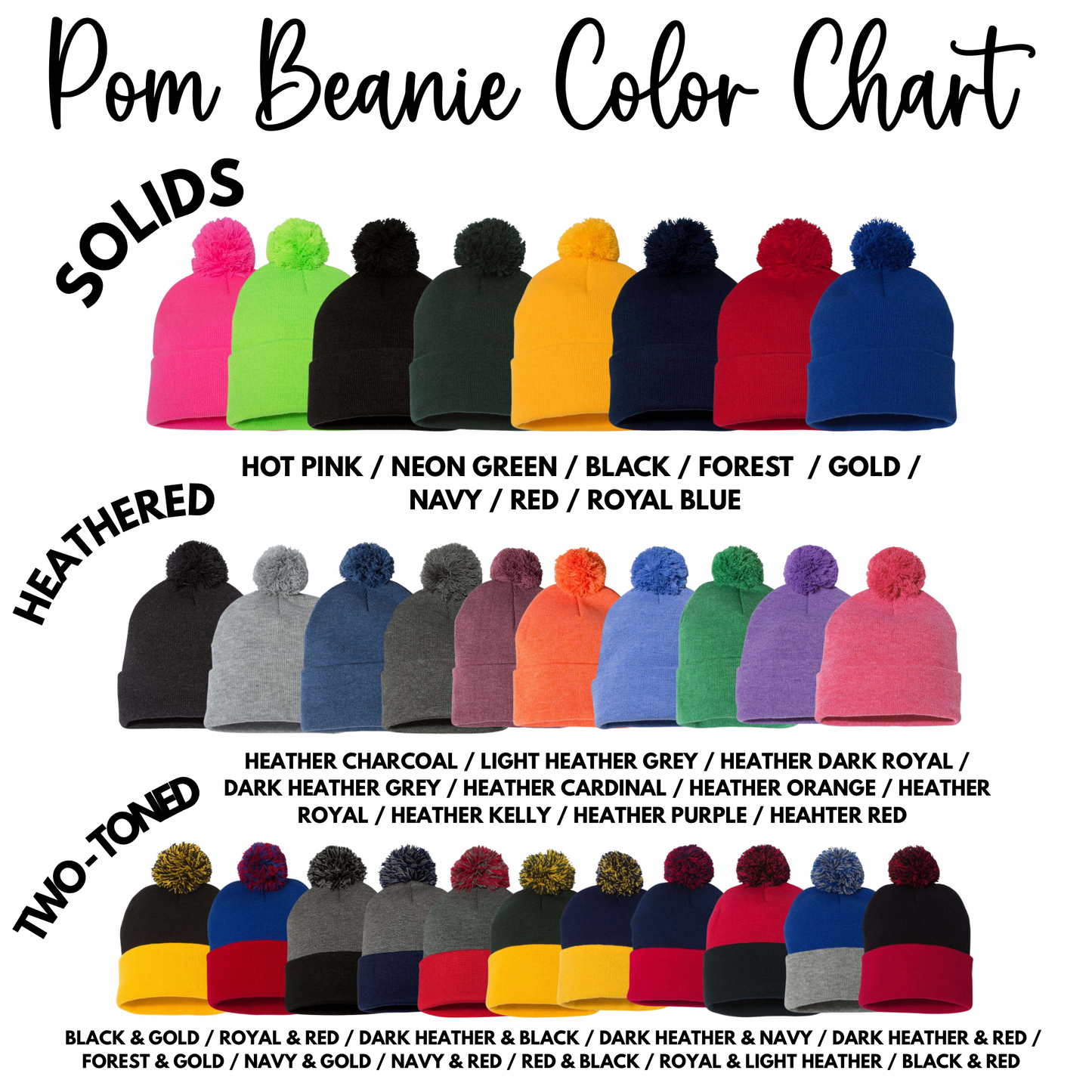 POM BEANIE BLANK