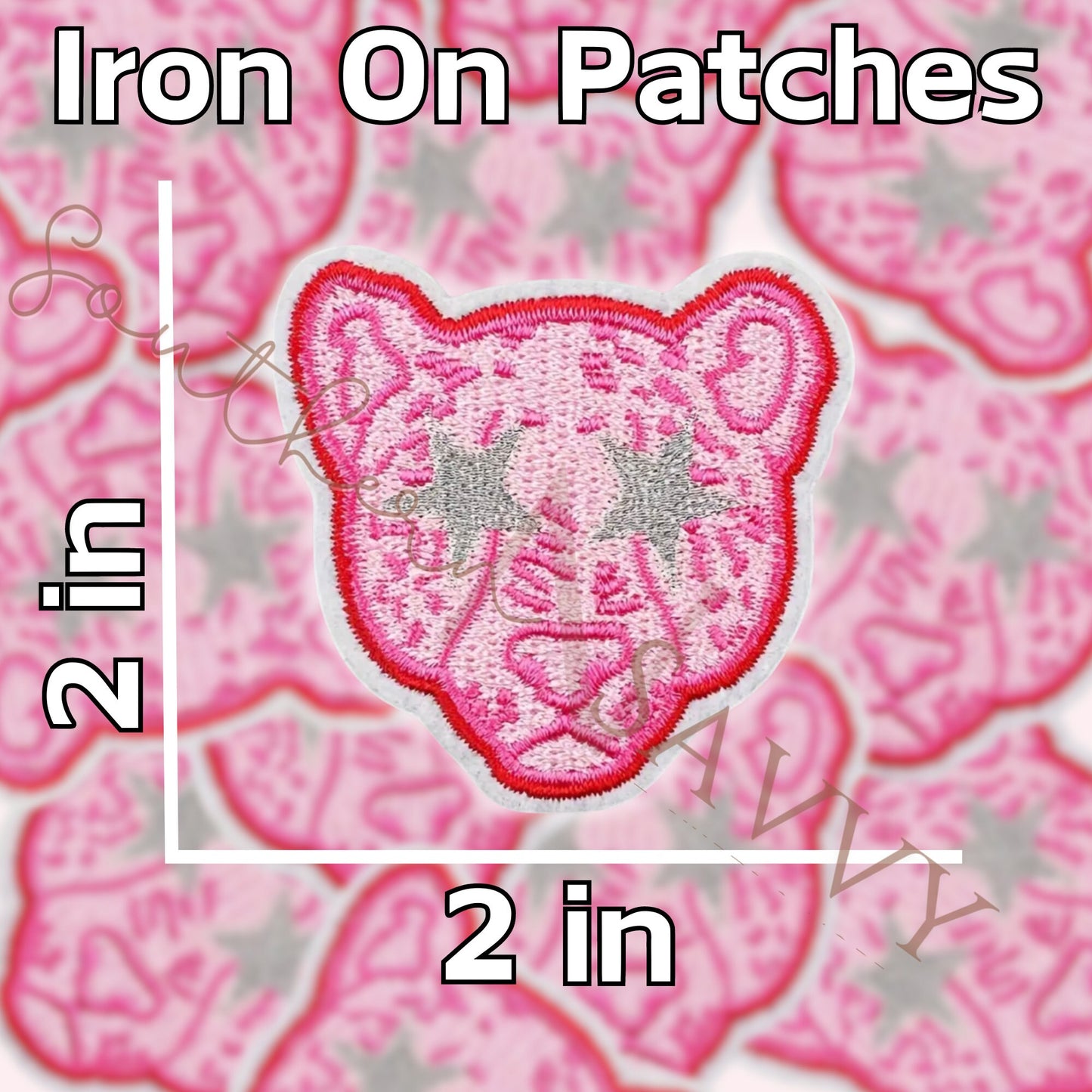 Girly Patches Preppy Patches Western Embroidered Iron On Patch for Trucker Hat, Jacket, Clothing or Bag | Custom Embroidery | Patches