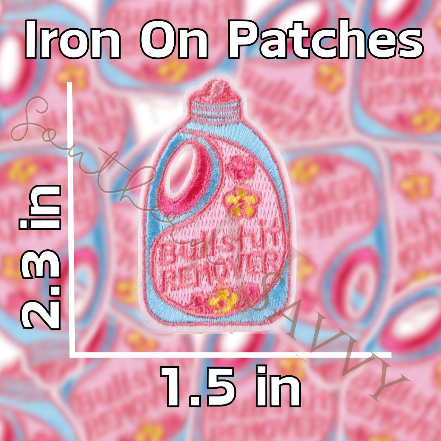 Girly Patches Preppy Patches Western Embroidered Iron On Patch for Trucker Hat, Jacket, Clothing or Bag | Custom Embroidery | Patches