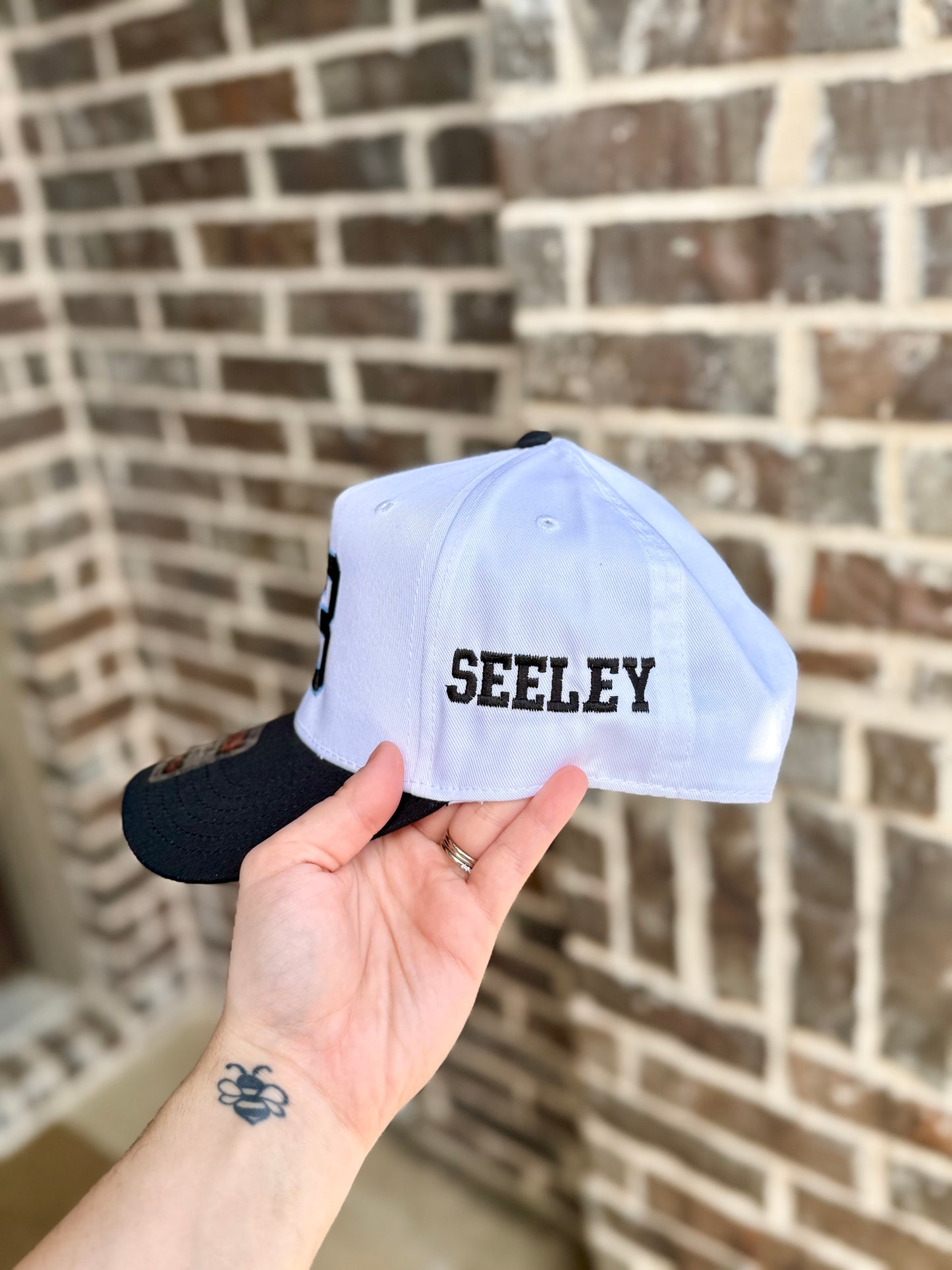 CUSTOM Number Embroidered Hat