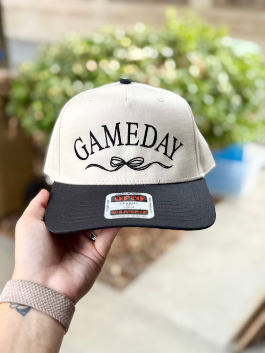 Gameday Bow Embroidered Hat