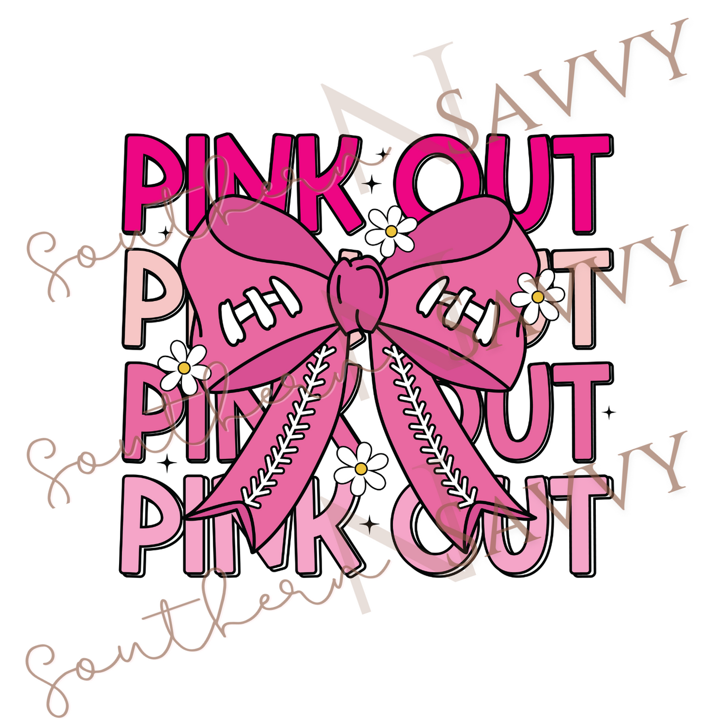Pink Out UV DTF & DTF