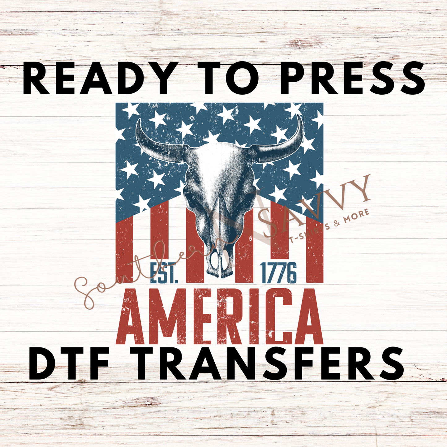 America 4th of July UV DTF & DTF