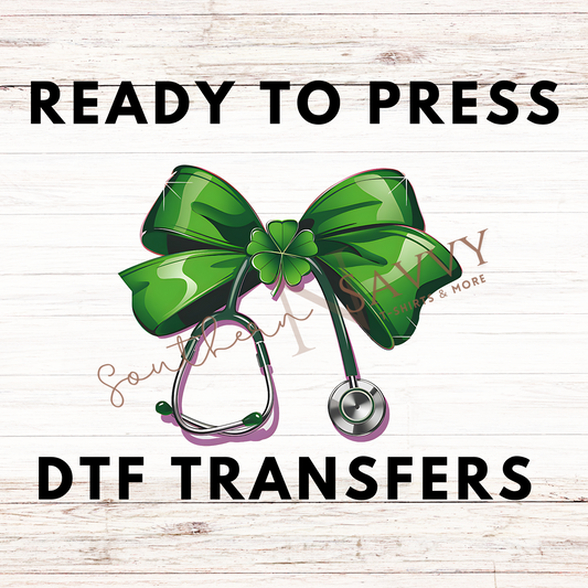 Nurse St. Patrick's Day UV DTF & DTF