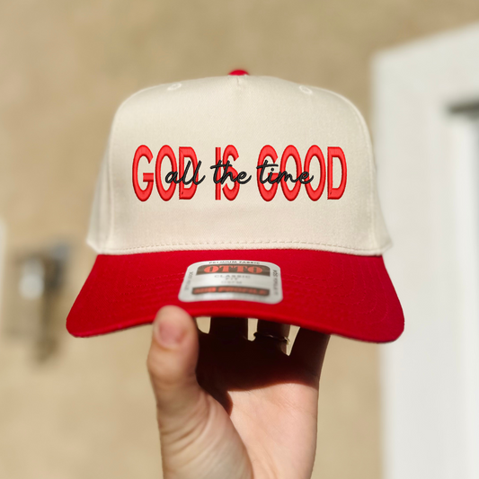 God is Good Embroidered Hat