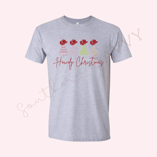 HOWDY CHRISTMAS - CHRISTMAS T-SHIRT
