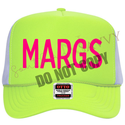 EMBROIDERED Margs Hat