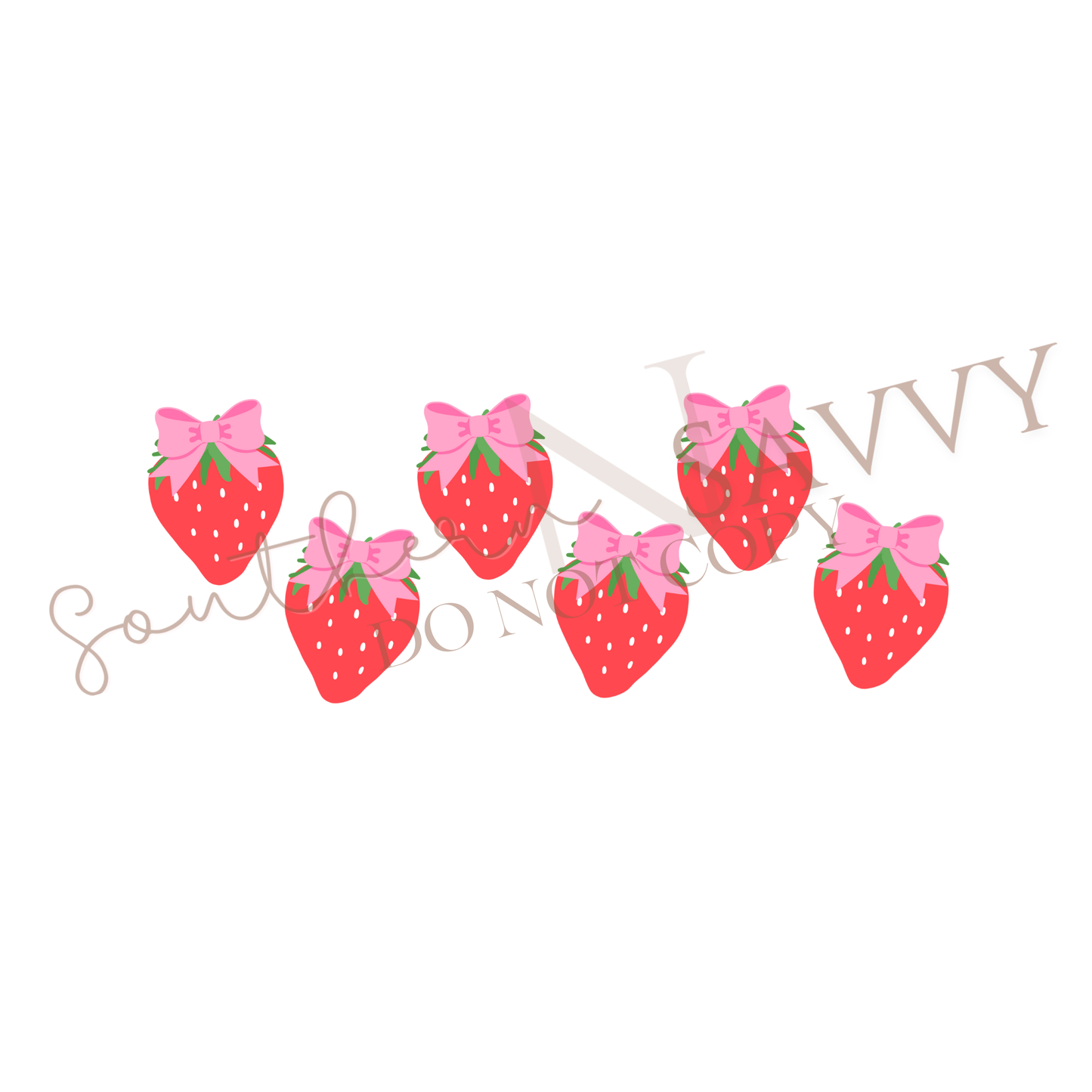 Strawberry UV DTF 16oz Cup Wrap
