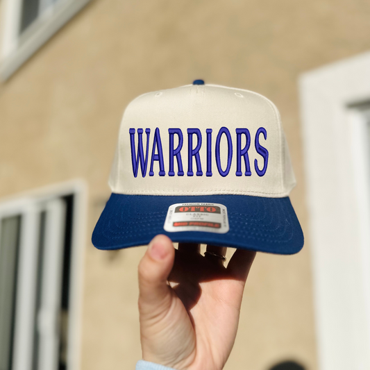 WARRIORS Embroidered Hat