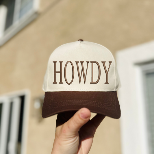 HOWDY Embroidered Hat