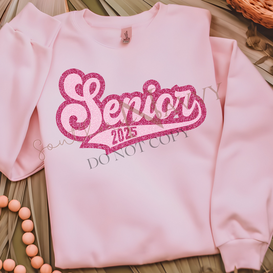 Senior 2025 T-shirt or Sweatshirt DTF Printed
