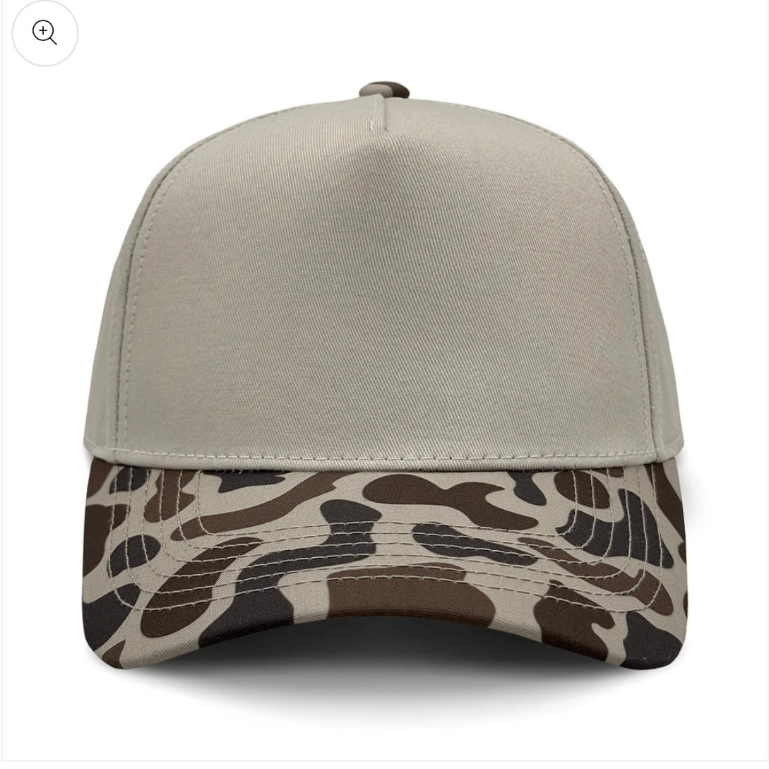 Duck Camo Canvas Hat
