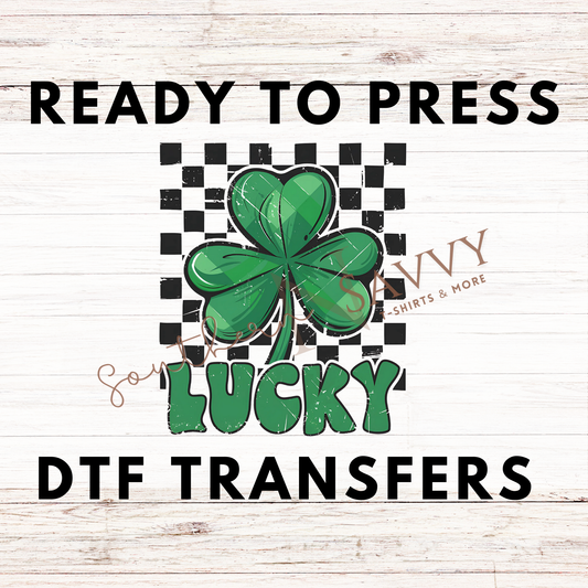 LUCKY St. Patricks Day UV DTF & DTF