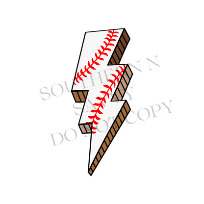 INDIVIDUAL Sports Lightening Bolts DTF