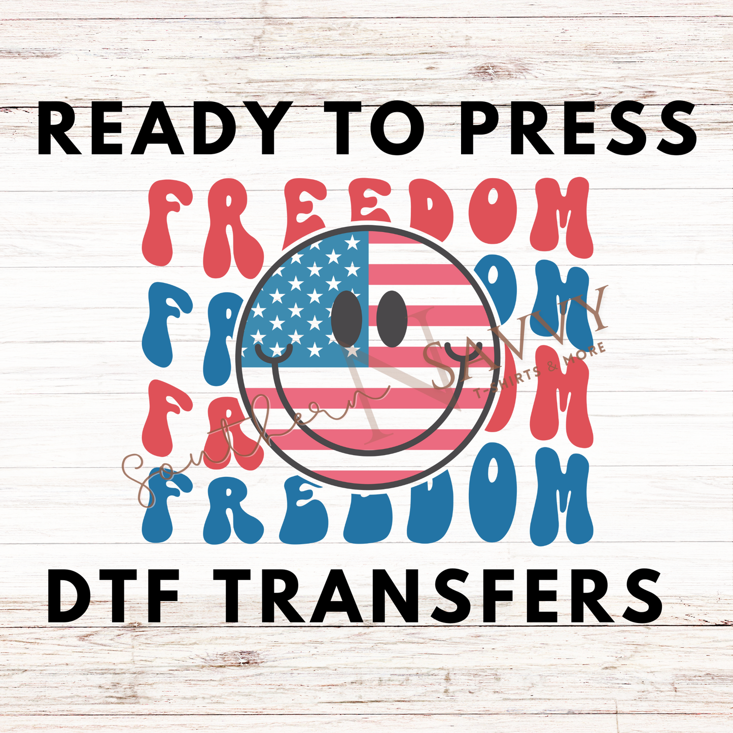 Freedom 4th of July UV DTF & DTF