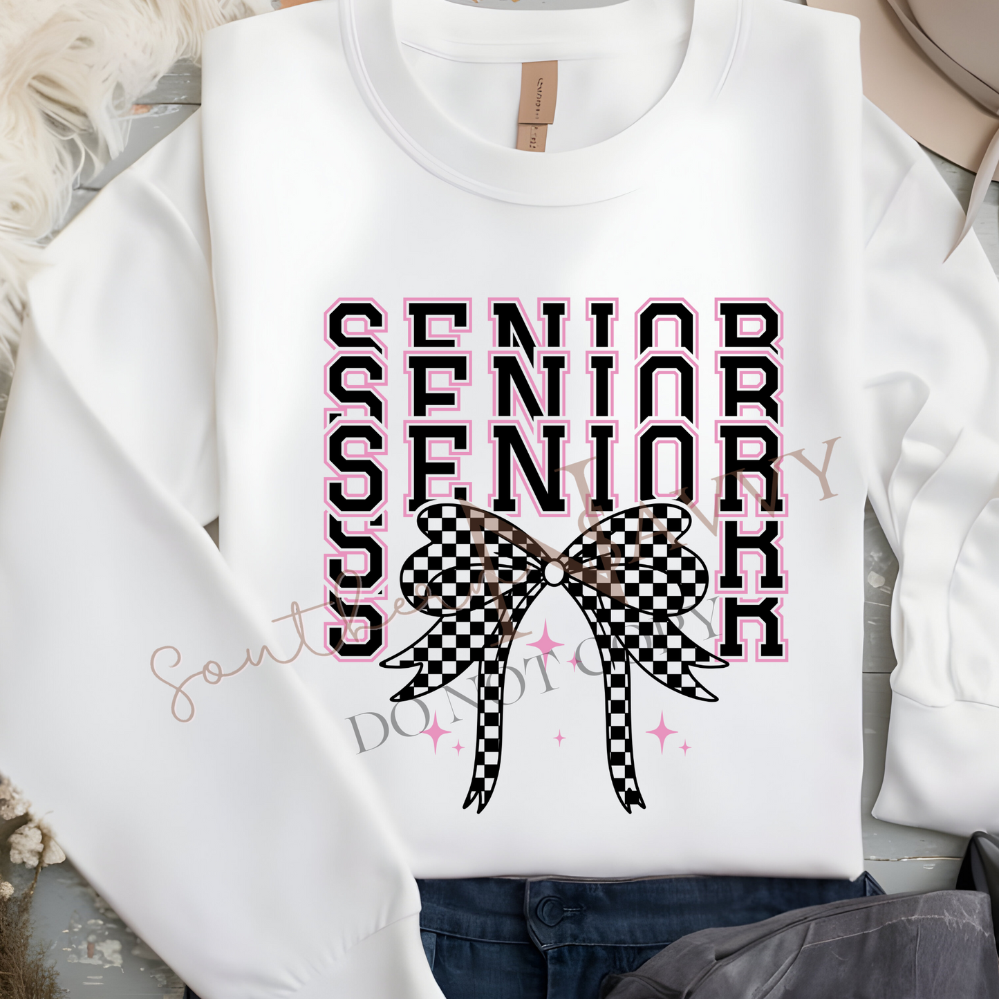 Senior 2025 T-shirt or Sweatshirt DTF Printed