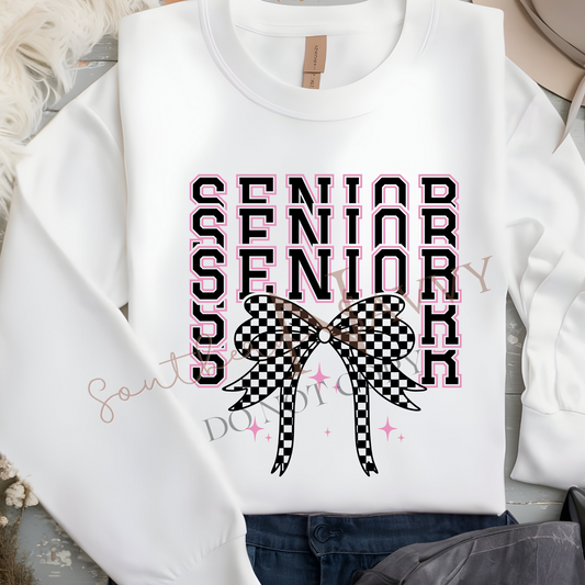 Senior 2025 T-shirt or Sweatshirt DTF Printed