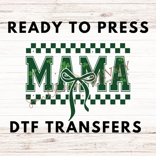 Mama St. Patrick's Day UV DTF & DTF