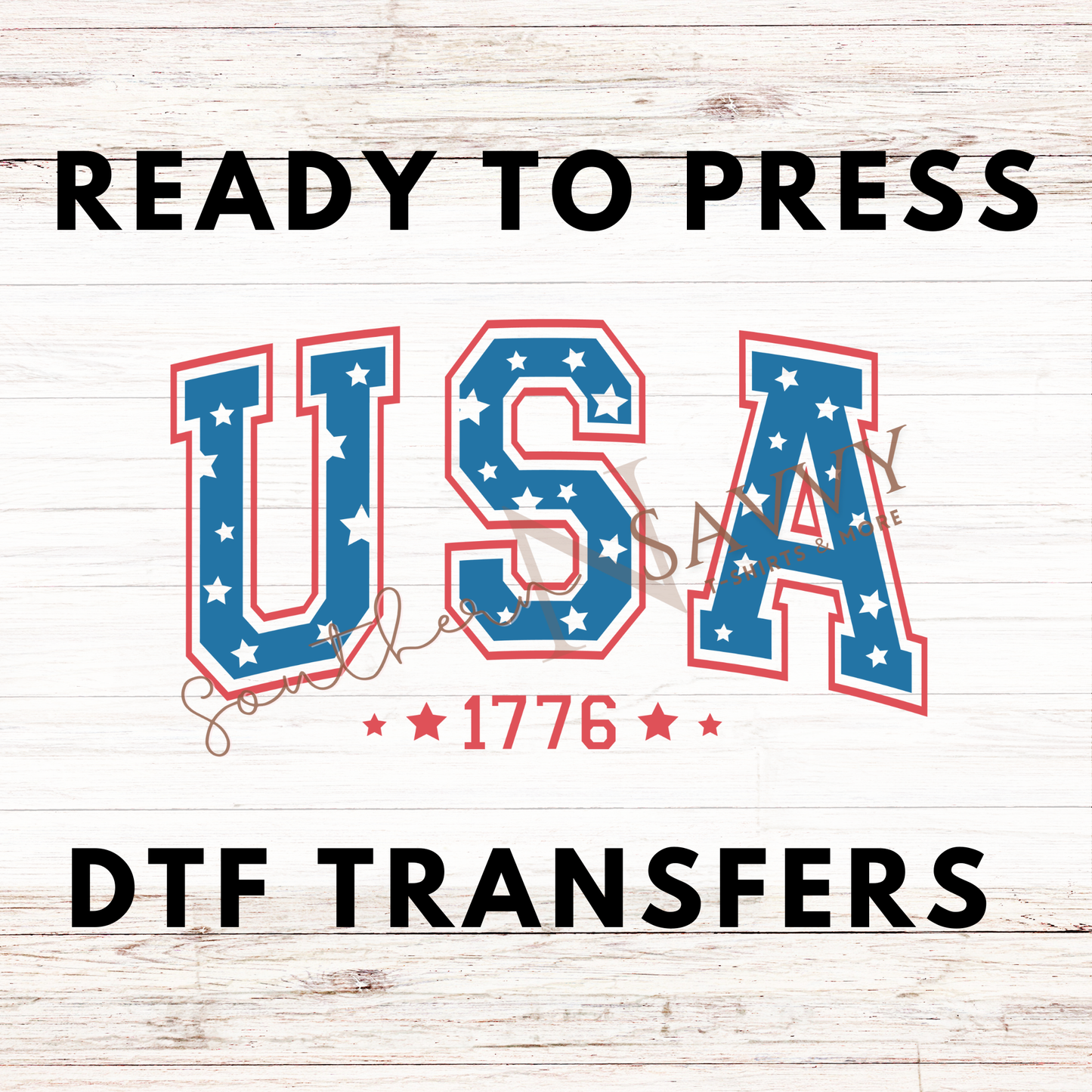 USA 4th of July UV DTF & DTF