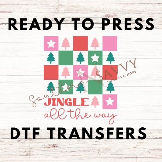 Jingle All the Way UV DTF & DTF