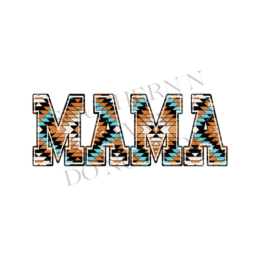 MAMA Western Print DTF