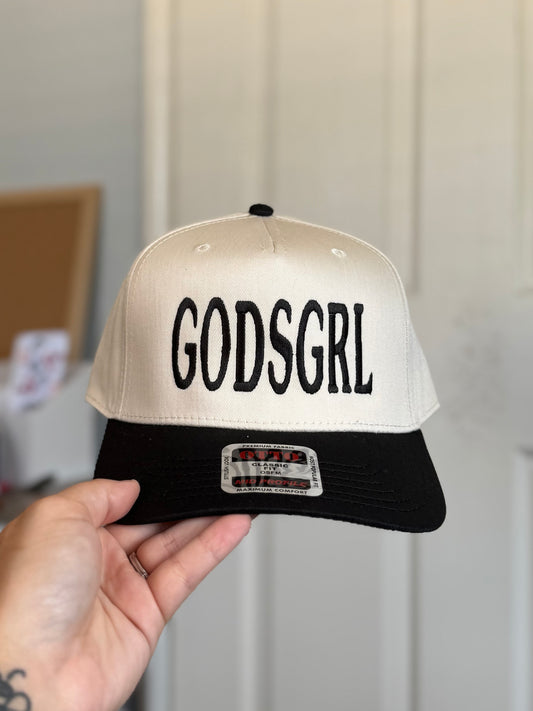 GODSGRL Embroidered Hat