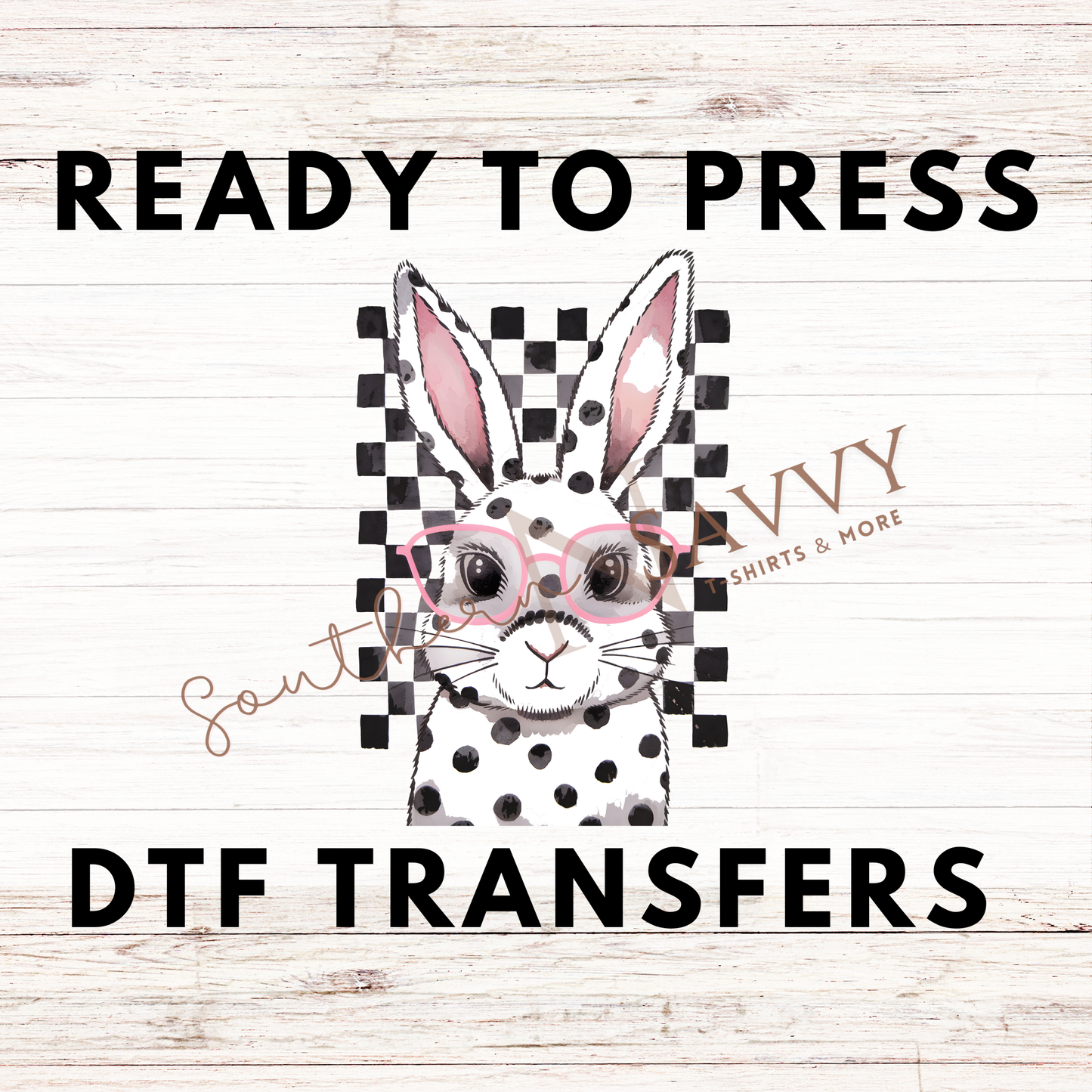 Easter Bunny UV DTF & DTF