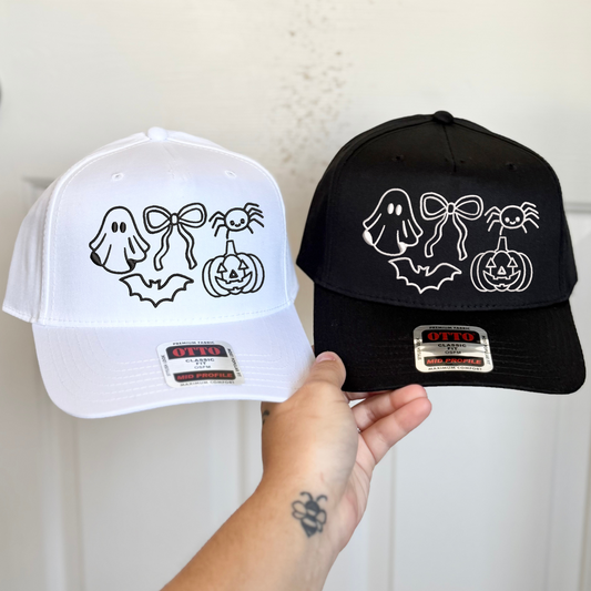 Ghosty Icons Embroidered Hat