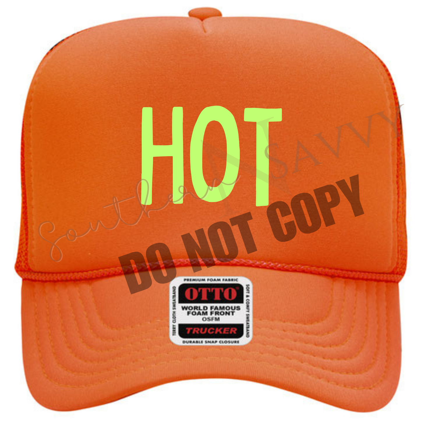 EMBROIDERED HOT Hat