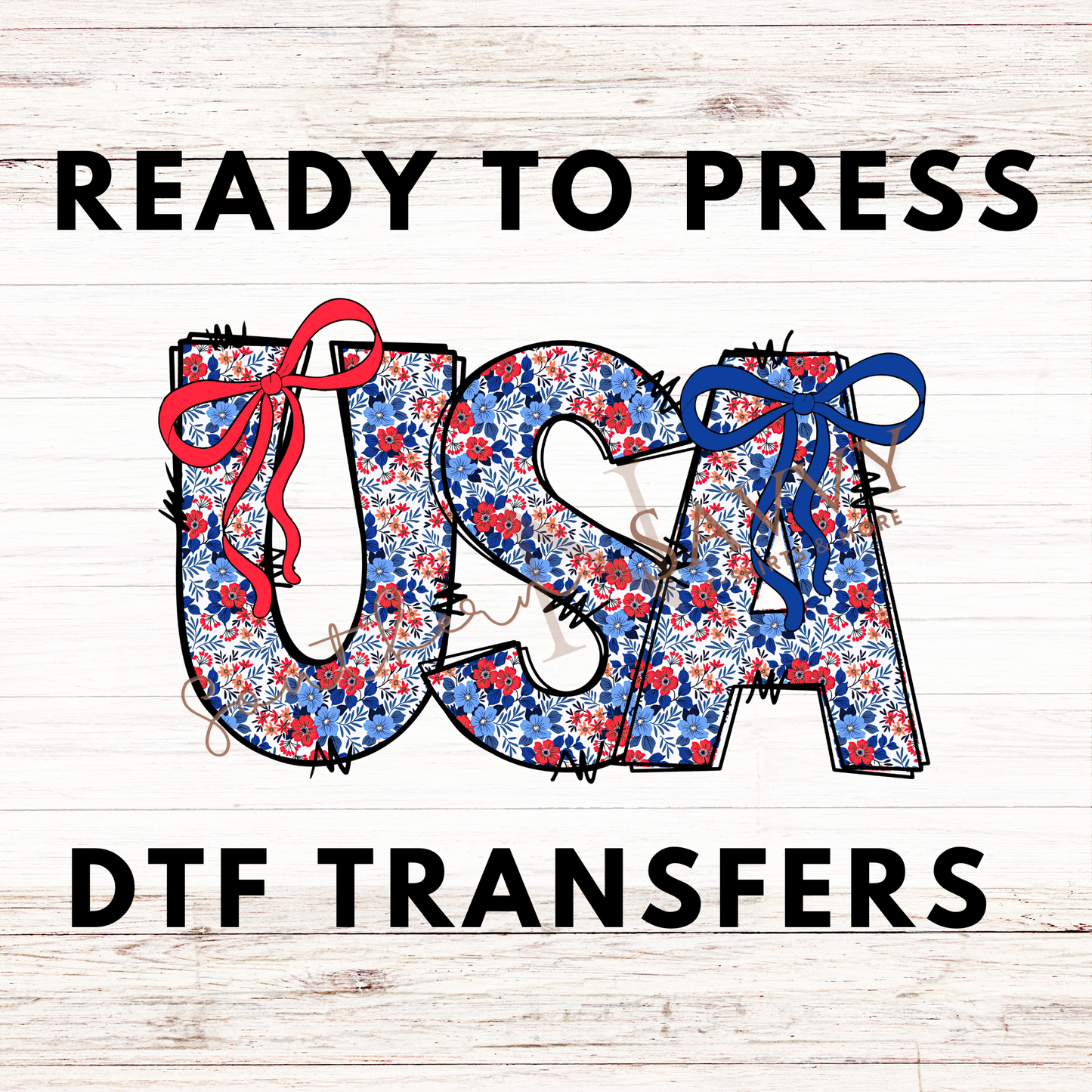 USA 4th of July UV DTF & DTF