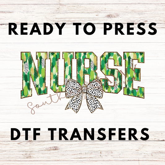 Nurse St. Patricks Day UV DTF & DTF