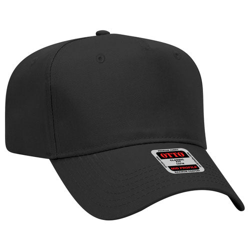 Black Otto Canvas Hat