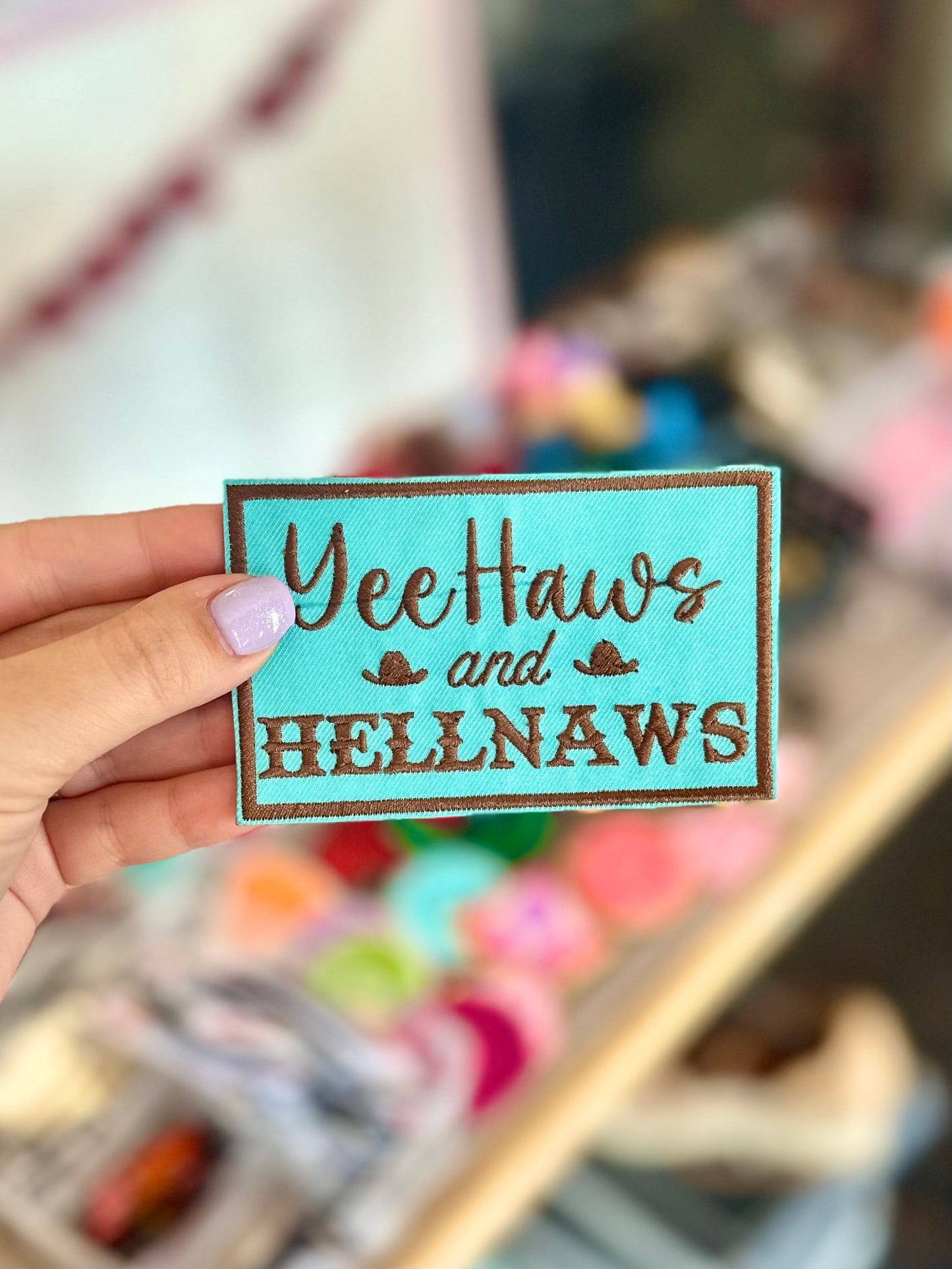 Yeehaw’s and Hellnaw’s Brown Jumbo Patch