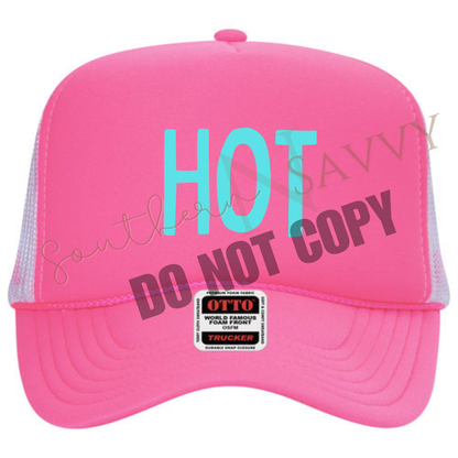 EMBROIDERED HOT Hat