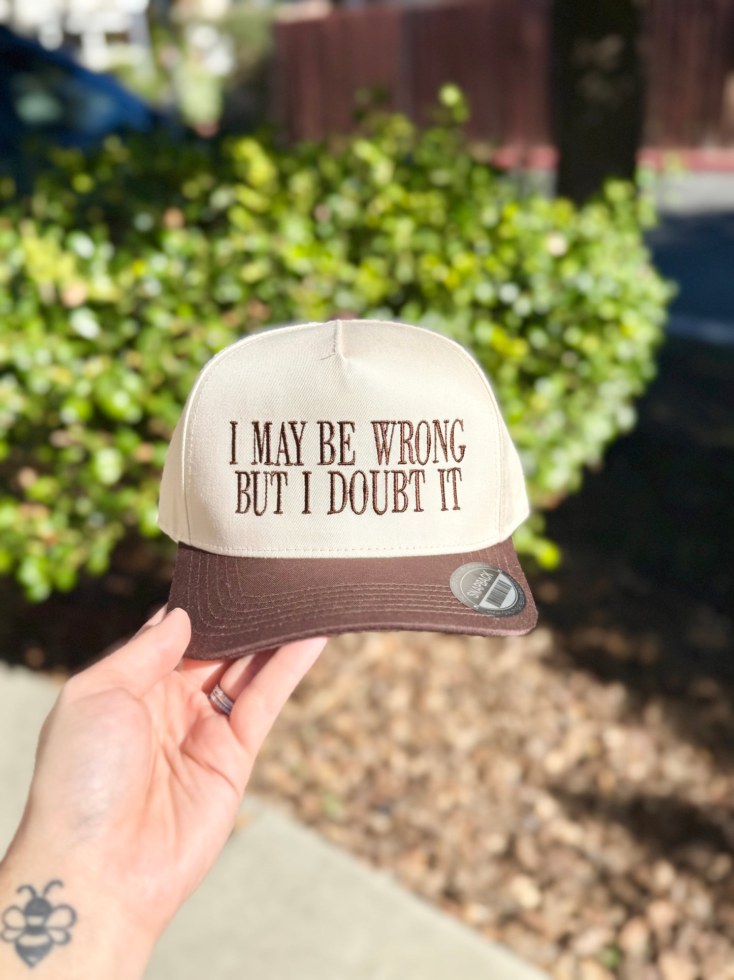 I may be wrong but i doubt it Embroidered Hat