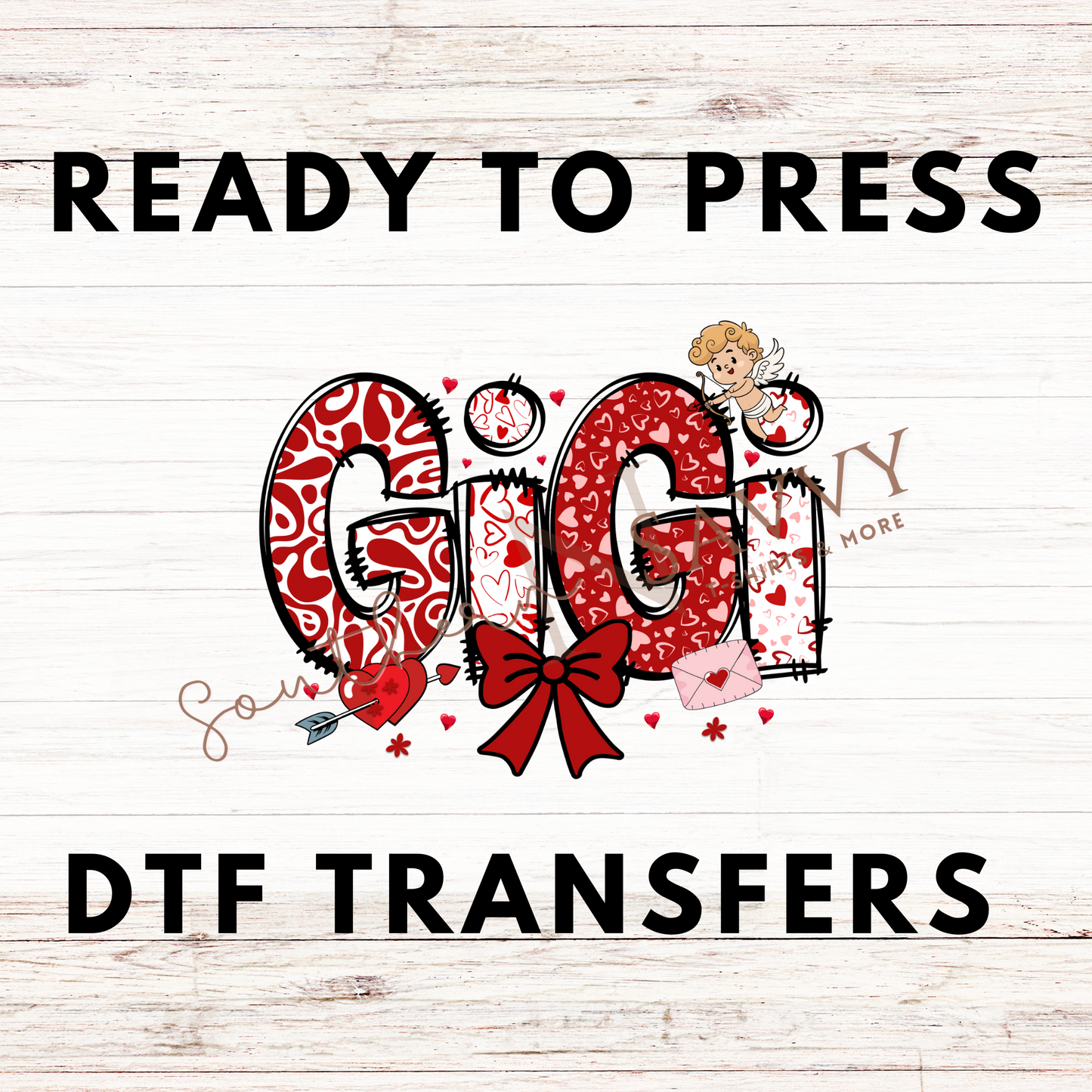 Valentines Gigi UV DTF & DTF